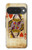 S2833 ポーカーカード ハートの女王 Poker Card Queen Hearts Google Pixel 10, 10 Pro バックケース、フリップケース・カバー