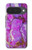 S2907 パープルターコイズ宝石グラフィックプリント Purple Turquoise Stone Google Pixel 10, 10 Pro バックケース、フリップケース・カバー
