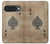 S2928 ヴィンテージスペードのエースカード Vintage Spades Ace Card Google Pixel 10, 10 Pro バックケース、フリップケース・カバー