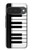 S3078 黒と白のピアノキーボード Black and White Piano Keyboard Google Pixel 10, 10 Pro バックケース、フリップケース・カバー