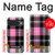 S3091 ピンクの模様のパターン Pink Plaid Pattern Google Pixel 10, 10 Pro バックケース、フリップケース・カバー
