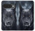 S3168 ドイツのシェパード・ブラック・ドッグ German Shepherd Black Dog Google Pixel 10, 10 Pro バックケース、フリップケース・カバー