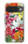 S3205 レトロ花 Retro Art Flowers Google Pixel 10, 10 Pro バックケース、フリップケース・カバー