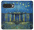 S3336 ヴァン・ゴッホローソンの星空 Van Gogh Starry Night Over the Rhone Google Pixel 10, 10 Pro バックケース、フリップケース・カバー