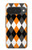 S3421 黒 オレンジ 白 アーガイルプラッド Black Orange White Argyle Plaid Google Pixel 10, 10 Pro バックケース、フリップケース・カバー