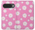 S3500 ピンクの花柄 Pink Floral Pattern Google Pixel 10, 10 Pro バックケース、フリップケース・カバー