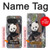 S3793 かわいい赤ちゃん雪パンダのペイント Cute Baby Panda Snow Painting Google Pixel 10, 10 Pro バックケース、フリップケース・カバー