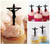 TA0476 イエス Jesus アクリル製 カップケーキトッパー ケーキトッパー ケーキスティック 結婚式　誕生日　パーティー　装飾用品　アクセサリー　10本