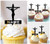 TA0476 イエス Jesus アクリル製 カップケーキトッパー ケーキトッパー ケーキスティック 結婚式　誕生日　パーティー　装飾用品　アクセサリー　10本