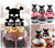 TA0497 ポイズンスカル Poison Skull アクリル製 カップケーキトッパー ケーキトッパー ケーキスティック 結婚式　誕生日　パーティー　装飾用品　アクセサリー　10本