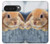 S0242 可愛いウサギ Cute Rabbit Google Pixel 10 Pro XL バックケース、フリップケース・カバー