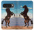 S0934 黒野生馬 Wild Black Horse Google Pixel 10 Pro XL バックケース、フリップケース・カバー