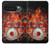 S1431 スカル ドラム ファイア ロック音楽 Skull Drum Fire Rock Google Pixel 10 Pro XL バックケース、フリップケース・カバー