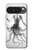 S1432 頭蓋骨のタコのX線 Skull Octopus X-ray Google Pixel 10 Pro XL バックケース、フリップケース・カバー