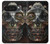 S1685 スチームパンク 頭蓋骨 Steampunk Skull Head Google Pixel 10 Pro XL バックケース、フリップケース・カバー