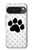 S2355 動物ポウあしあと Paw Foot Print Google Pixel 10 Pro XL バックケース、フリップケース・カバー