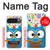S2521 可愛いオタクフクロウ漫画 Cute Nerd Owl Cartoon Google Pixel 10 Pro XL バックケース、フリップケース・カバー