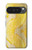 S2713 黄蛇の皮膚 グラフィックプリント Yellow Snake Skin Graphic Printed Google Pixel 10 Pro XL バックケース、フリップケース・カバー