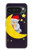 S2849 かわいいスリーピーフクロウ Cute Sleepy Owl Moon Night Google Pixel 10 Pro XL バックケース、フリップケース・カバー