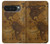 S2861 アンティークの世界地図 Antique World Map Google Pixel 10 Pro XL バックケース、フリップケース・カバー