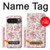 S3095 ヴィンテージ・バラ Vintage Rose Pattern Google Pixel 10 Pro XL バックケース、フリップケース・カバー