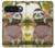 S3138 かわいいナマケモノ  Cute Baby Sloth Paint Google Pixel 10 Pro XL バックケース、フリップケース・カバー