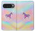 S3203 レインボーユニコーン Rainbow Unicorn Google Pixel 10 Pro XL バックケース、フリップケース・カバー