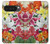 S3205 レトロ花 Retro Art Flowers Google Pixel 10 Pro XL バックケース、フリップケース・カバー