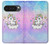 S3256 かわいいユニコーンの漫画 Cute Unicorn Cartoon Google Pixel 10 Pro XL バックケース、フリップケース・カバー