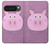 S3269 豚の漫画 Pig Cartoon Google Pixel 10 Pro XL バックケース、フリップケース・カバー