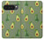 S3285 アボカドパターン Avocado Fruit Pattern Google Pixel 10 Pro XL バックケース、フリップケース・カバー