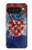 S3313 クロアチアflag Vintage Football Graphic Croatia Flag Vintage Football Graphic Google Pixel 10 Pro XL バックケース、フリップケース・カバー