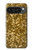 S3388 ゴールドラメグラフィックプリント Gold Glitter Graphic Print Google Pixel 10 Pro XL バックケース、フリップケース・カバー
