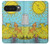 S3435 タロットカード月 Tarot Card Moon Google Pixel 10 Pro XL バックケース、フリップケース・カバー