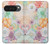 S3705 パステルフローラルフラワー Pastel Floral Flower Google Pixel 10 Pro XL バックケース、フリップケース・カバー