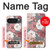 S3716 バラの花柄 Rose Floral Pattern Google Pixel 10 Pro XL バックケース、フリップケース・カバー