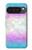 S3747 トランスフラッグポリゴン Trans Flag Polygon Google Pixel 10 Pro XL バックケース、フリップケース・カバー