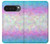 S3747 トランスフラッグポリゴン Trans Flag Polygon Google Pixel 10 Pro XL バックケース、フリップケース・カバー