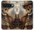 S3949 スチームパンクなスカルの喫煙 Steampunk Skull Smoking Google Pixel 10 Pro XL バックケース、フリップケース・カバー
