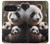 S4008 パンダの家族 Panda Family Google Pixel 10 Pro XL バックケース、フリップケース・カバー
