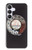 S0059 レトロなダイヤル式の電話ダイヤル Retro Rotary Phone Dial On Samsung Galaxy S25 FE バックケース、フリップケース・カバー