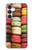 S0080 マカロン Macarons Samsung Galaxy S25 FE, S26 FE バックケース、フリップケース・カバー