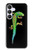 S0125 緑ヤモリ Green Madagascan Gecko Samsung Galaxy S25 FE バックケース、フリップケース・カバー