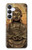 S0344 仏岩彫刻 Buddha Rock Carving Samsung Galaxy S25 FE バックケース、フリップケース・カバー