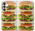 S0790 ハンバーガー Hamburger Samsung Galaxy S25 FE バックケース、フリップケース・カバー