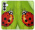 S0892 天道虫 Ladybug Samsung Galaxy S25 FE バックケース、フリップケース・カバー