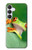 S1047 小さなカエル Little Frog Samsung Galaxy S25 FE バックケース、フリップケース・カバー
