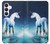 S1130 ユニコーン Unicorn Horse Samsung Galaxy S25 FE バックケース、フリップケース・カバー