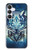 S1135 オオカミ Wolf with knives Rock Samsung Galaxy S25 FE バックケース、フリップケース・カバー