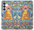 S1256 仏の絵画 Buddha Paint Samsung Galaxy S25 FE バックケース、フリップケース・カバー